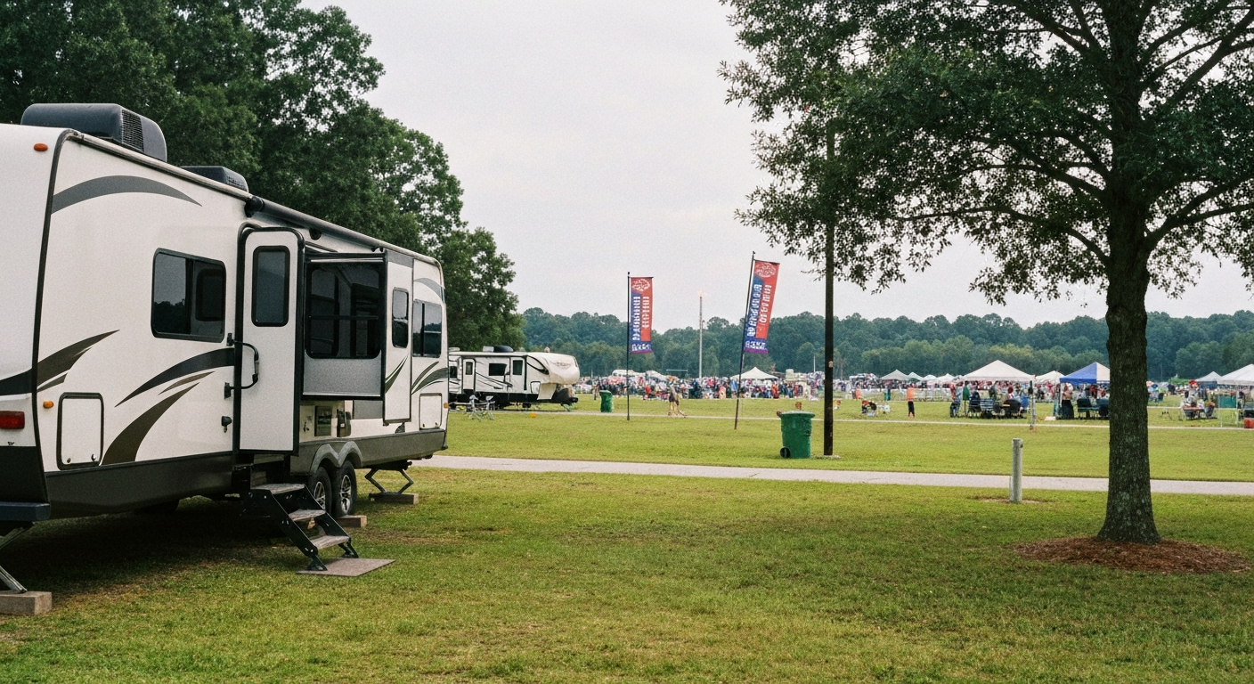 RV rental for Lake Murray Fireworks (Lights on the Lake) near Lexington