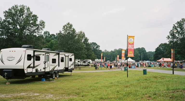 RV rental for Lexington County Peach Festival near Lexington SC