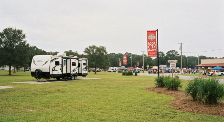 RV rental for Soda City Market near Lexington SC